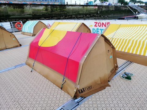 Armada 2019 : nous avons dormi sous la tente au camping flottant