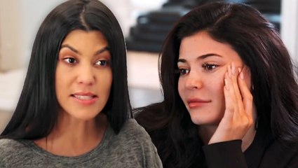 Kourtney Kardashian Disses Kylie Jenner & Her Billionaire Status In New Video