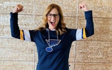 Jenna Fischer Taunts John Krasinski After Winning Stanley Cup Feud