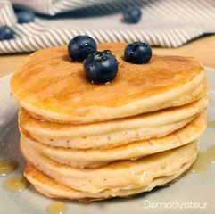 Pancakes au sirop d'agave