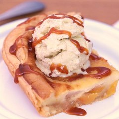 Tarte clafoutis aux nectarines