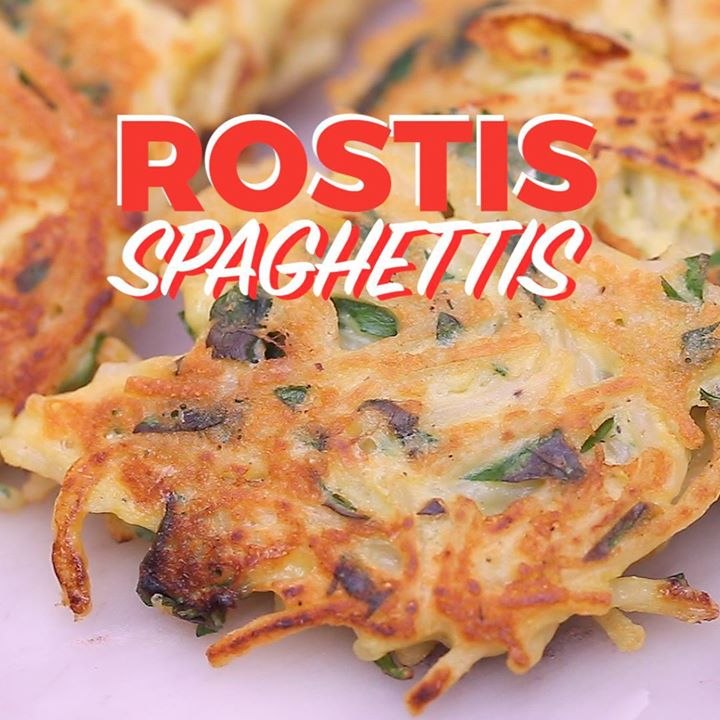 Röstis de spaghettis