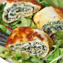 Lasagnes rolls épinards ricotta