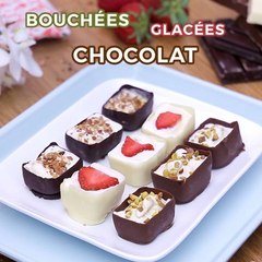 Bouchées glacées au chocolat