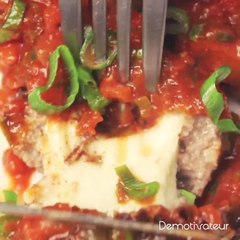 Boulettes de viande à la mozzarella