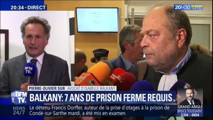 Quatre ans de prison avec sursis requis contre Isabelle Balkany: son avocat dit avoir "l'impression que l'opinion publique conduit la justice"