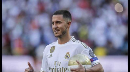 Eden Hazard au Real : toutes les images de sa présentation "galactique" à Madrid