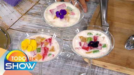 Receta: Tus hijos estarán felices cuando les prepares esta Gelatina de Mosaico.