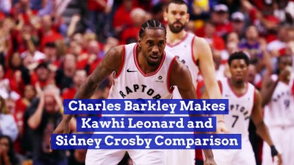 Charles Barkley Makes Kawhi Leonard and Sidney Crosby Comparison