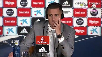 Eden Hazard: "Le he preguntado a Modric si me puede dejar el 10 pero me ha dicho que 'no'"