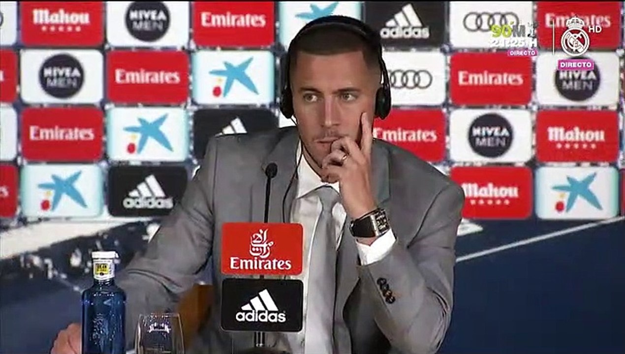Eden Hazard: "Le he preguntado a Modric si me puede dejar el 10 pero me ha dicho que 'no'"