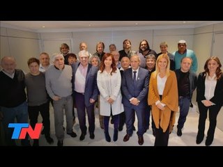 Reunión entre Cristina, Alberto Fernández, Kicillof y Magario | #Decision2019