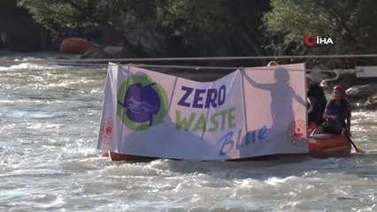 Dünya Rafting Şampiyonası'nda "Sıfır Atık Mavi" projesine destek