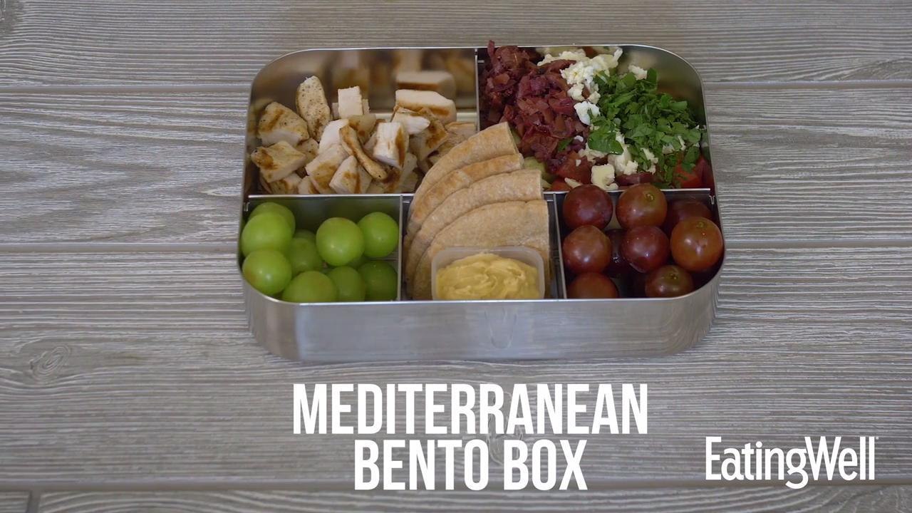 How to Make a Mediterranean Bento Lunch