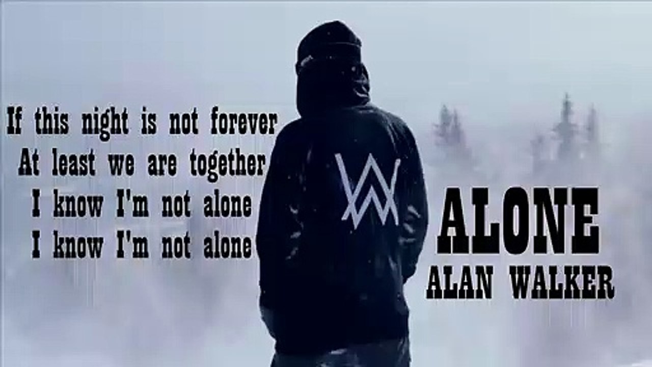 Alan Walker - Alone (Lyric)