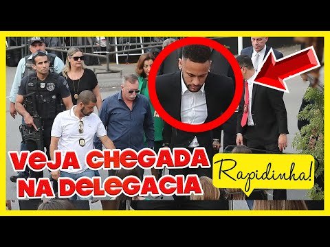 URGENTE: Neymar depõe em delegacia de São Paulo sobre acusações de Najila Trindade