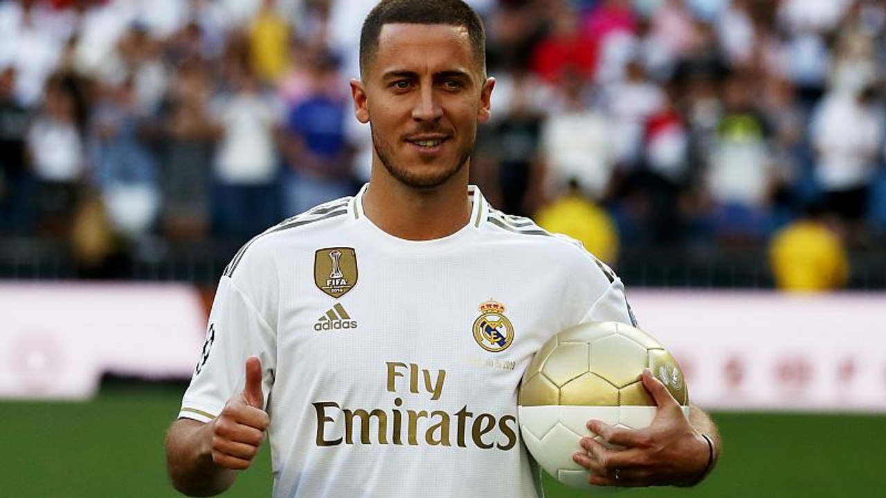 Eden Hazard: Ganz in Weiß