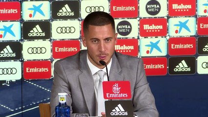 Hazard: "Nunca he dudado de que jugaría en el Real Madrid"