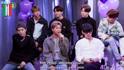 [SUB ITA] 190522 BTS @ SiriusXM