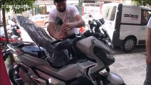 unboxing HONDA XADV 750 scooter 2019