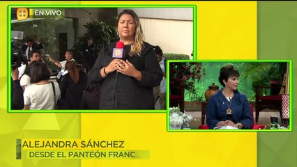 El actor Hugo Stiglitz se suma a la lista de amigos que llegaron a despedir a Edith González.
