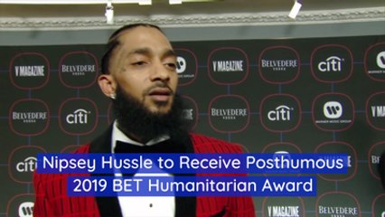 The Late Nipsey Hussle Is Honored By BET