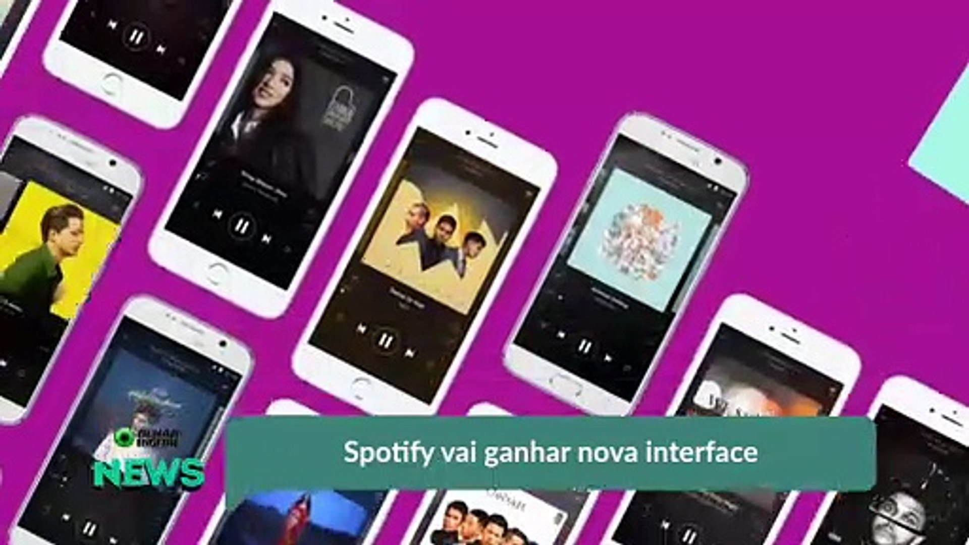 ⁣Spotify vai ganhar nova interface