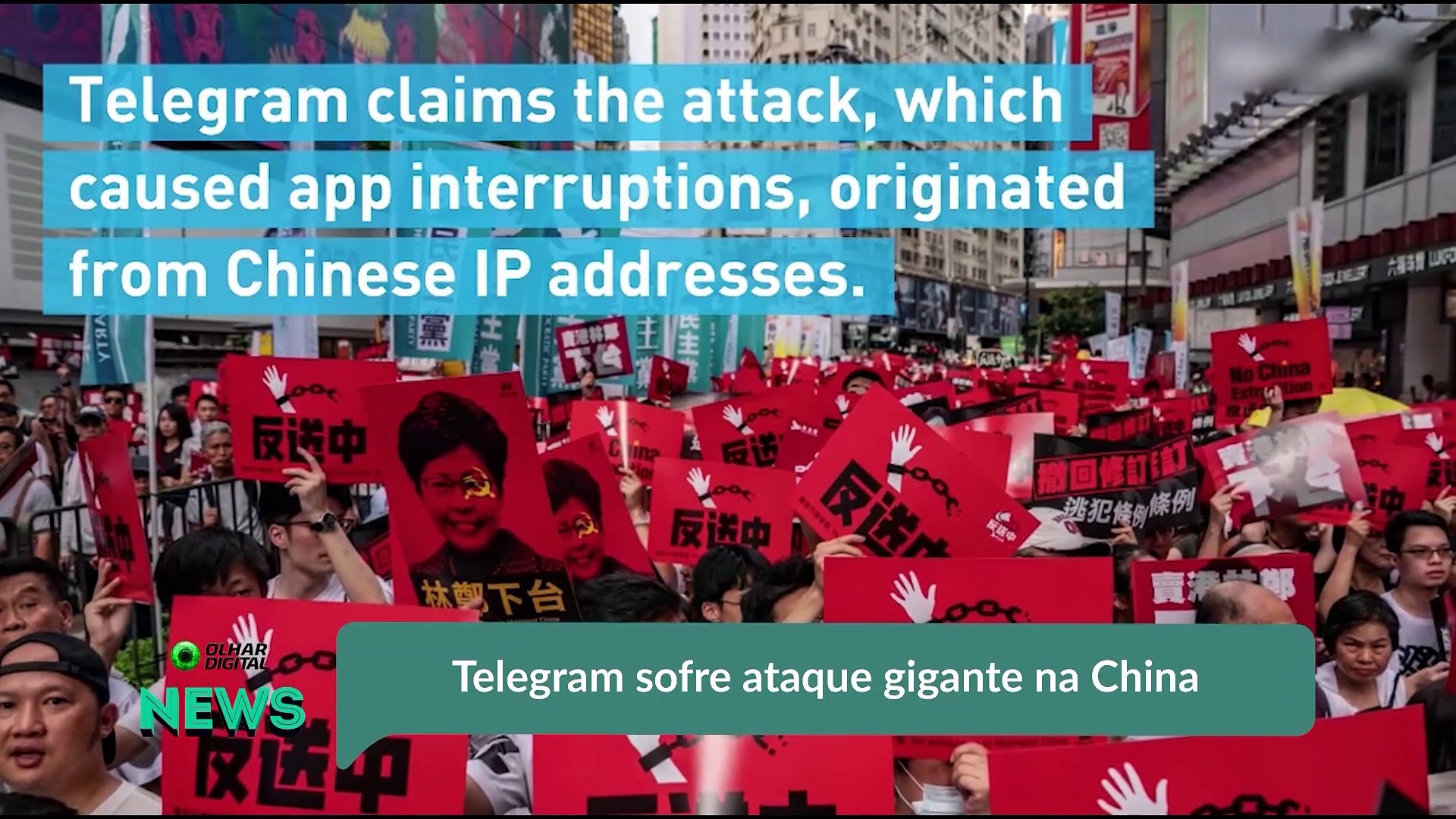 Telegram sofre ataque gigante na China