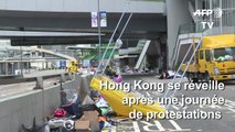 Hong Kong se réveille après une nouvelle journée de protestation