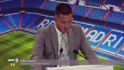 Hazard con Real Madrid: “quiero jugar con esta camiseta y ganar trofeos”