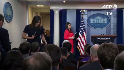 Sarah Sanders deja su cargo como portavoz de la Casa Blanca