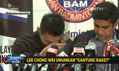 Didera Kanker, Lee Chong Wei Umumkan “Gantung Raket”