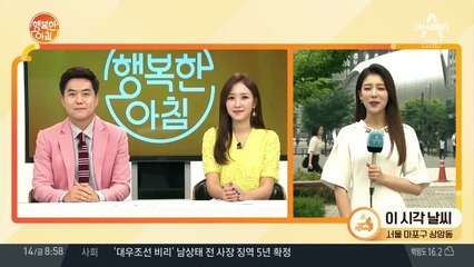 [날씨] 6/14 서울 낮 27도 남부&제주 비 소식 (구름 흐림)