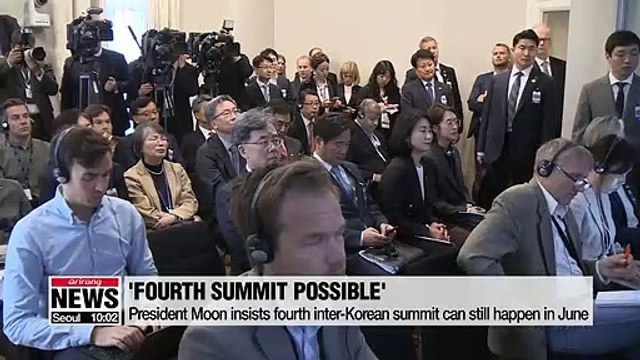 President Moon to address Sweden's parliament, likely to urge N. Korea to denuclearize
