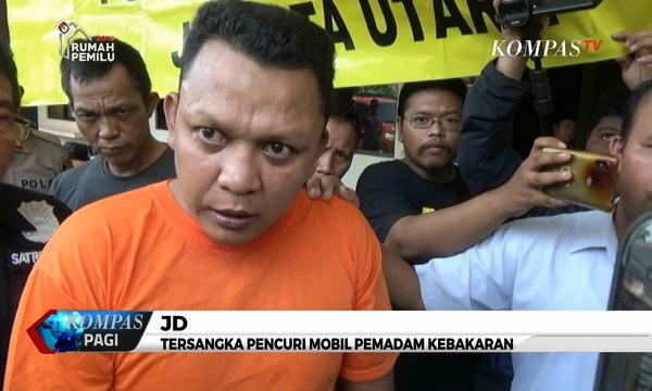 Oknum Petugas Damkar Curi Mobil Pemadam Kebakaran