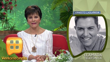 Ernesto Laguardia comparte la anécdota de cómo fue que conoció a Edith González.