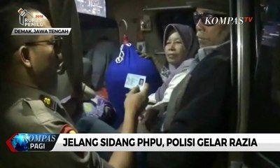 Jelang Sidang MK, Polres Demak Gelar Razia Antisipasi Pengerahan Massa