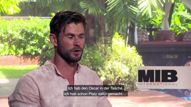 MEN IN BLACK INTERNATIONAL Film - Chris Hemsworth und Tom Holland