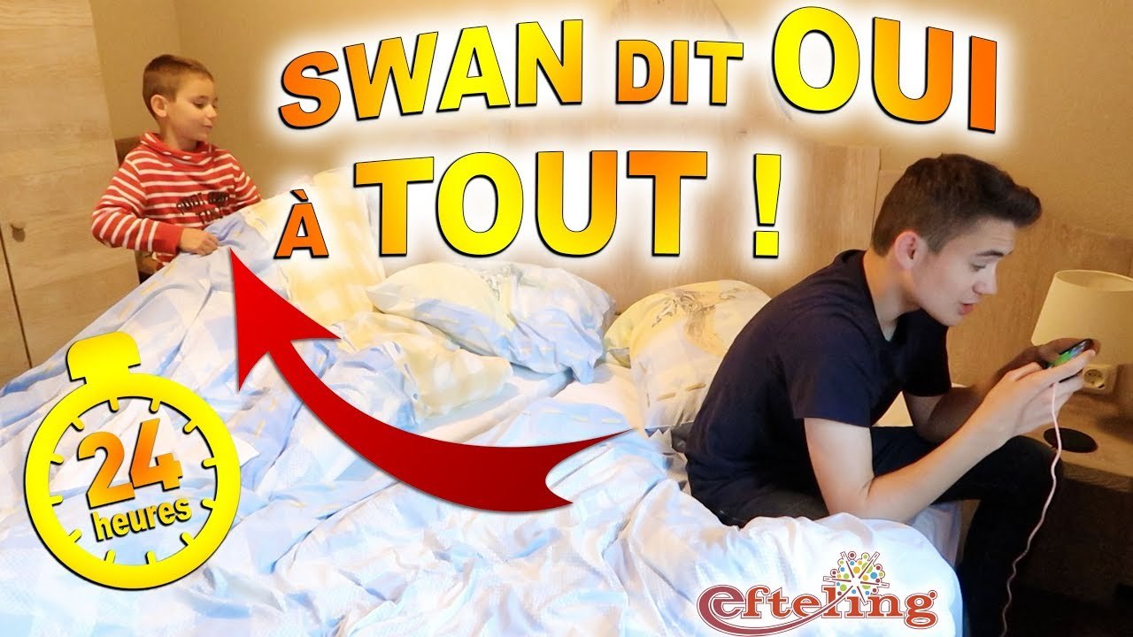 SWAN DIT OUI À TOUT À NÉO PENDANT 24H !!! - YES MAN CHALLENGE DANS UN PARC D'ATTRACTIONS (EFTELING)