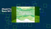 [Read] Programming with Microsoft Visual Basic 2017  For Kindle