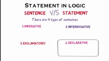 Statement in logic