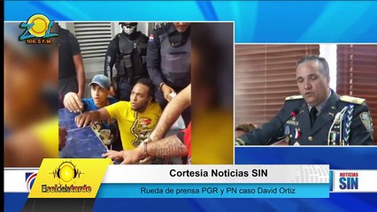 Equipo Sol de la tarde transmite y comenta rueda de prensa PGR y PN sobre apresados caso David Ortiz