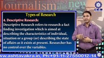 Dr. Shambhoo Sharan Gupta  || Types of Research || TIAS || TECNIA TV