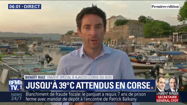 Jusqu'à 39°C attendus ce vendredi à Ajaccio: les écoles primaires et maternelles resteront fermées