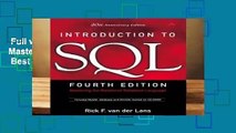 Full version  Introduction to SQL: Mastering the Relational Database Language  Best Sellers Rank