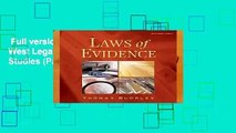 Full version  Laws of Evidence (The West Legal Studies Series) (West Legal Studies (Paperback))