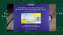 Cheshire, North   Fawcett: Private International Law  Best Sellers Rank : #5