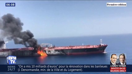 下载视频: Pétroliers attaqués en mer d'Oman: les États-Unis accusent l'Iran