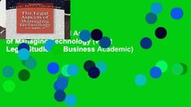 Full version  Legal Aspects of Managing Technology (West Legal Studies in Business Academic)