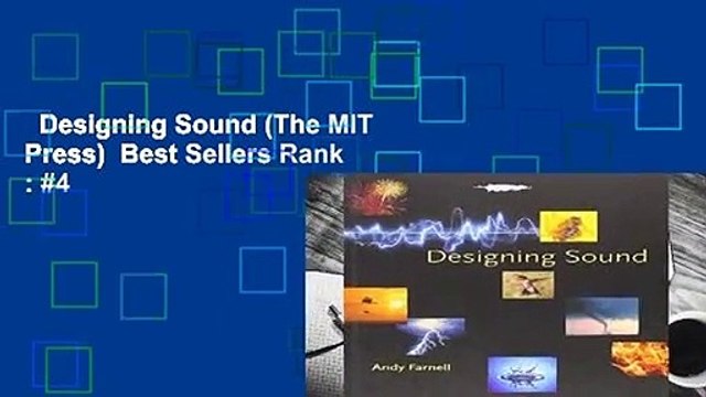 Designing Sound (The MIT Press) Best Sellers Rank : #4